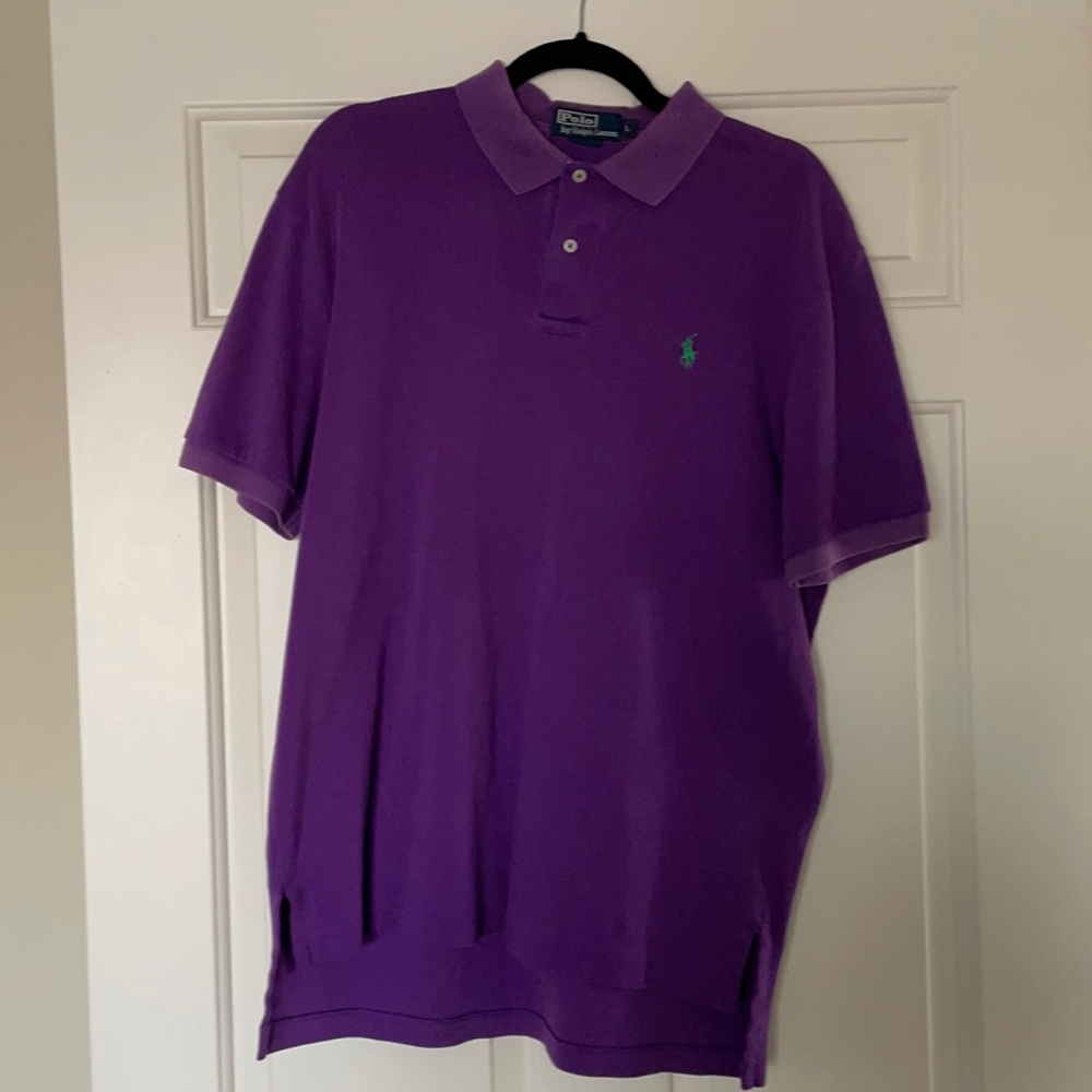 Ralph Lauren Polo Shirt - Purple